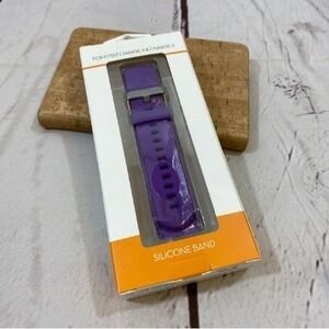 FitBit Charge 4 & Charge 3 Purple Silicone Band
